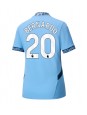 Billige Manchester City Bernardo Silva #20 Hjemmedrakt Dame 2024-25 Kortermet